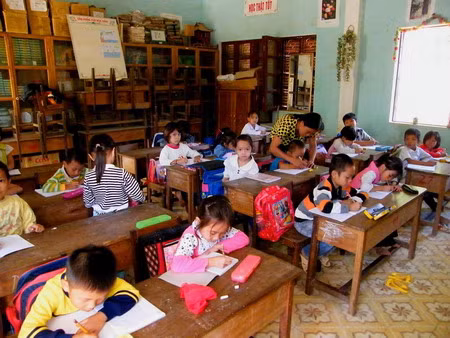 Lớp học được DA tài trợ tại Tương Dương
