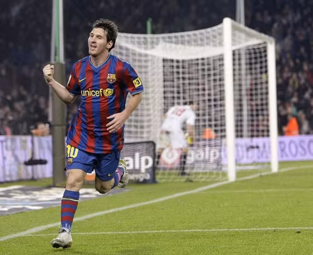 Messi đã có bàn thắng thứ 101 trong màu áo Barcelona