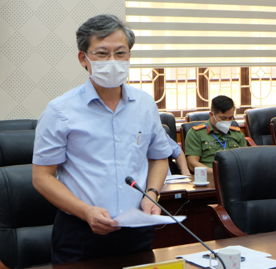 Phó Chủ tịch UBND tỉnh Hưng Yên Nguyễn Duy Hưng thông tin tại buổi làm việc. Phó Chủ tịch UBND tỉnh Hưng Yên Nguyễn Duy Hưng thông tin tại buổi làm việc.