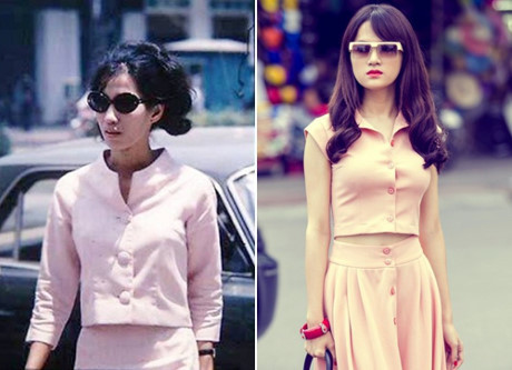 Gu thời trang đón Tết xưa và nay của người đẹp Việt - Ảnh 6 Gu thoi trang don Tet xua va nay cua nguoi dep Viet - Anh 6
