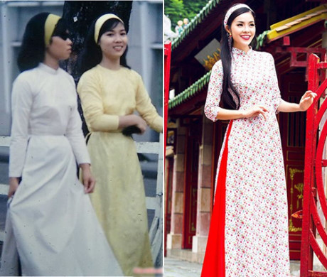 Gu thời trang đón Tết xưa và nay của người đẹp Việt - Ảnh 3 Gu thoi trang don Tet xua va nay cua nguoi dep Viet - Anh 3