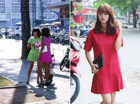 Gu thời trang đón Tết xưa và nay của người đẹp Việt - Ảnh 5 Gu thoi trang don Tet xua va nay cua nguoi dep Viet - Anh 5
