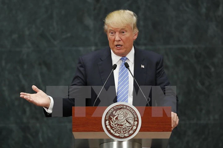 Tân Tổng thống Mỹ Donald Trump. (Ảnh: AFP/TTXVN)