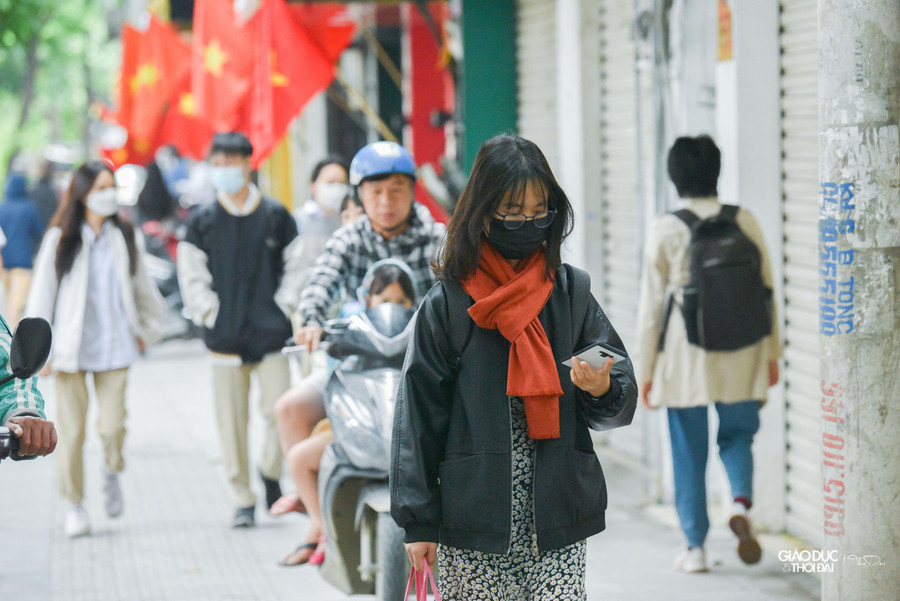 Đây là đợt lạnh đầu tiên của Hà Nội trong năm nay.