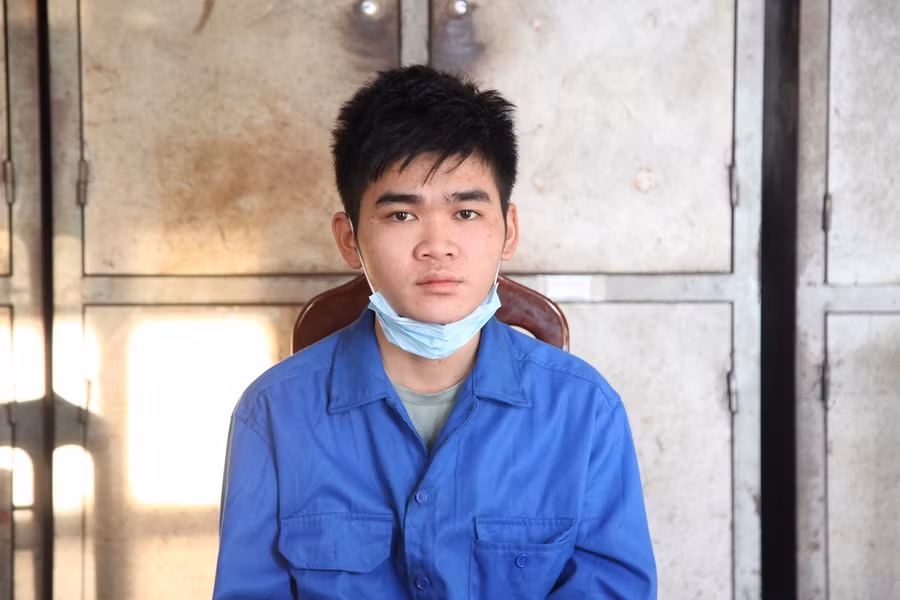 Đối tượng Nguyễn Công Hậu. Ảnh: Công an Thái Nguyên