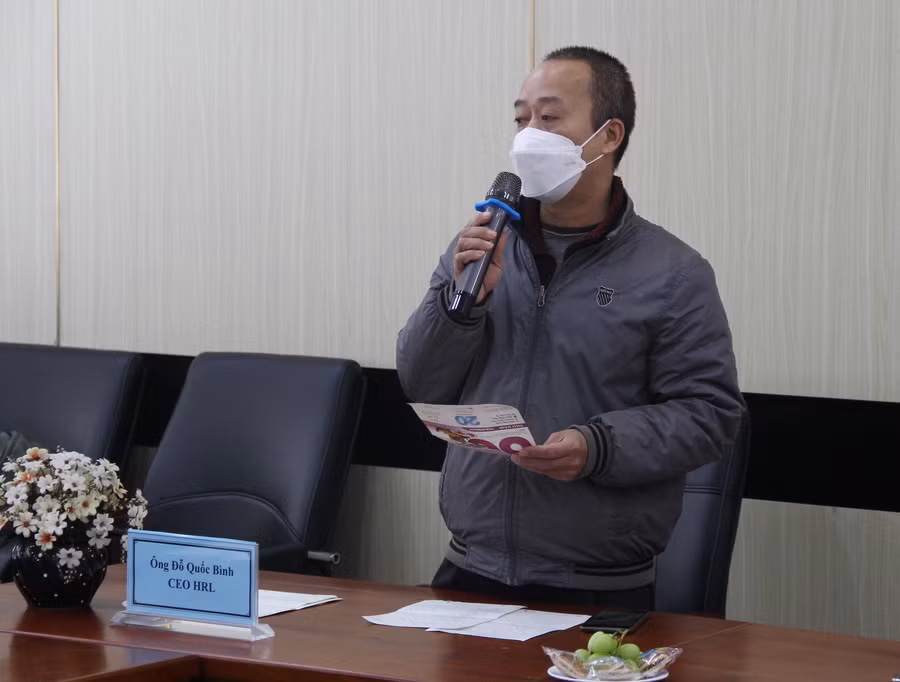 Ông Đỗ Quốc Bình chia sẻ tại buổi Tọa đàm.