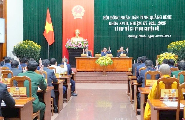 Kỳ họp thứ 13 HĐND tỉnh Quảng Bình bầu bổ sung Phó Chủ tịch UBND tỉnh.