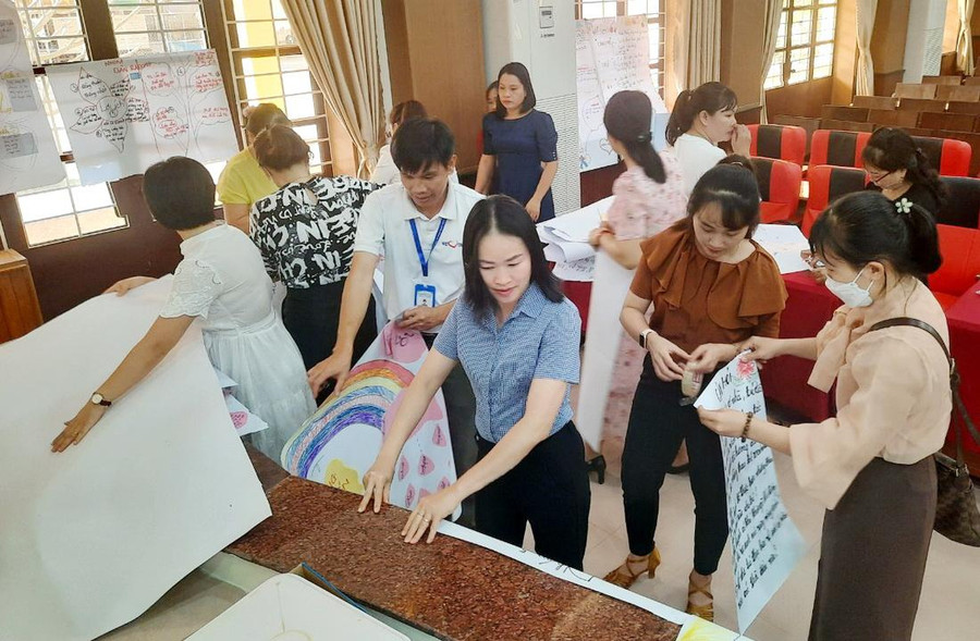 Đoàn kết, trách nhiệm khi làm việc nhóm.