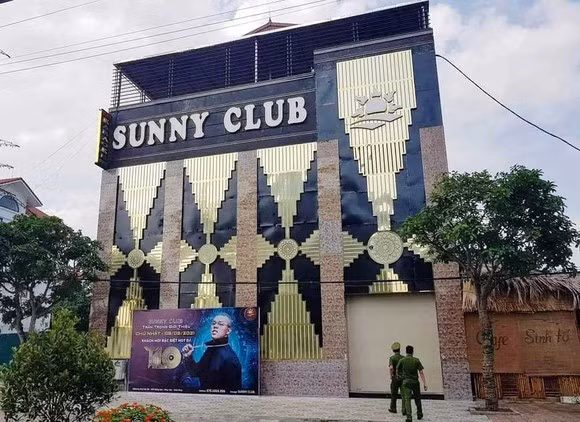 Quán bar Sunny - ổ dịch của tỉnh Vĩnh Phúc.