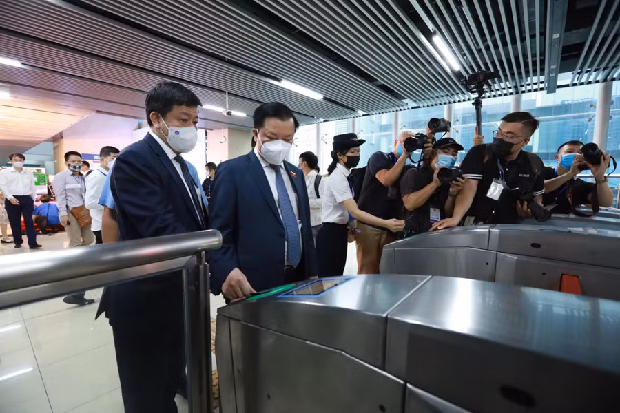 Dự án được thiết kế theo tiêu chuẩn đường sắt đôi, khổ 1435mm, tốc độ tối đa 80km/h, tốc độ khai thác 35km/h. Thời gian chạy tàu từ Cát Linh đến Hà Nội là 23,63 phút. Tàu có sức chứa tối đa 960 người. Lưu lượng vận chuyển tối đa đạt 1,02 triệu người/ngày.