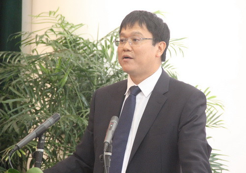 Thứ trưởng Lê Hải An phát biểu tại hội nghị