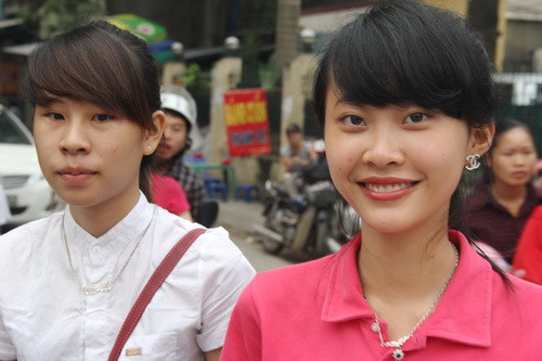 Niềm vui làm được bài thi