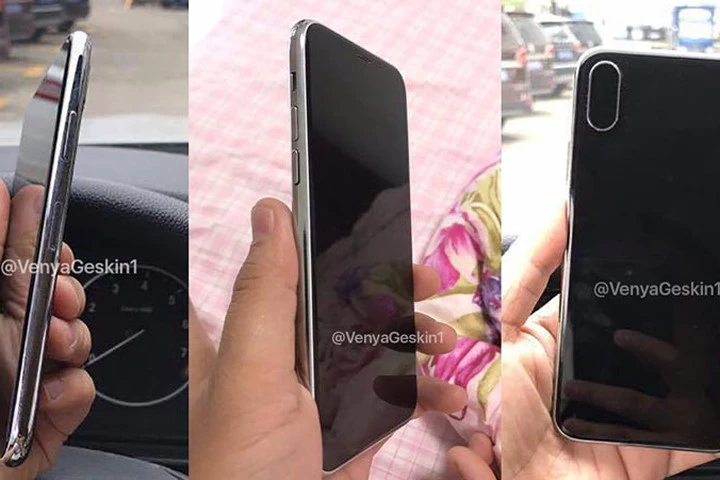 Xuất hiện hình ảnh rò rỉ về nguyên mẫu iPhone 8