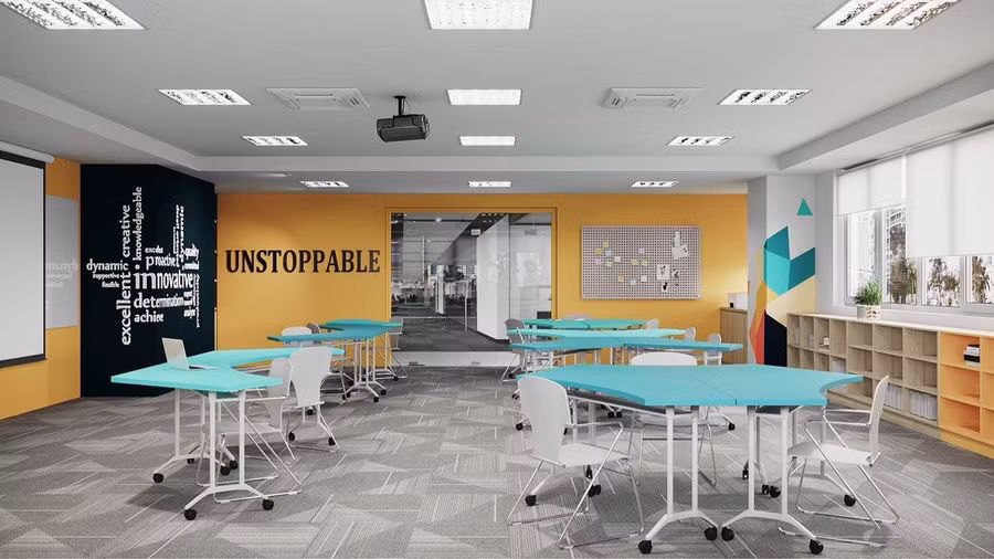 Thiết kế phòng học hệ chất lượng cao và liên kết quốc tế