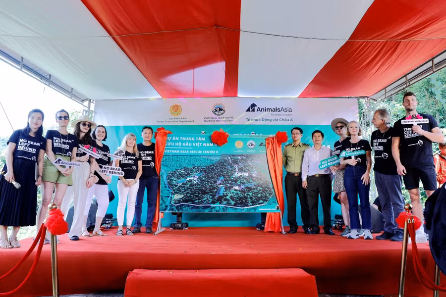 Dự án Trung tâm Cứu hộ Gấu Việt Nam 2 tại VQG Bạch Mã - Huế.