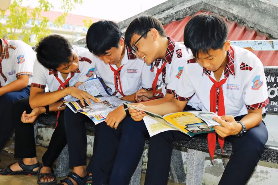 Cần giáo dục kỹ năng sống và giá trị sống cho học sinh. Ảnh minh hoạ/Internet