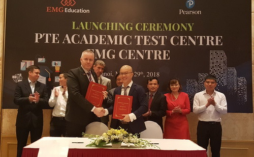 EMG Education và Pearson ký kết Biên bản Ghi nhớ hợp tác giữa hai tổ chức