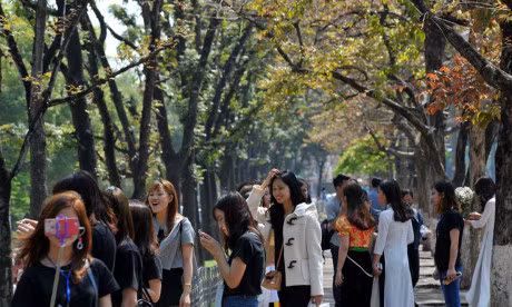 Gioi tre Ha thanh ron rang tao dang voi sac do bang lang - Anh 11