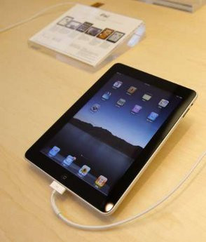 iPad sau khi đã đập hộp