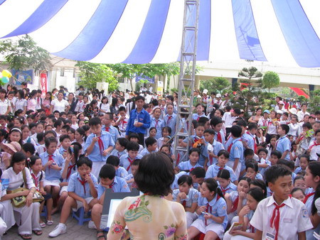 Hào hứng tham gia các cuộc thi tìm hiểu về sách