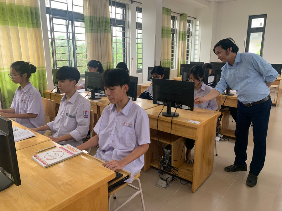 Chuyển đổi số góp phần nâng cao chất lượng giáo dục ở nông thôn mới Lý Nhân.
