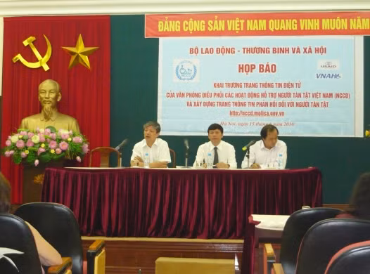 Ra mắt trang thông tin điện tử hỗ trợ người khuyết tật