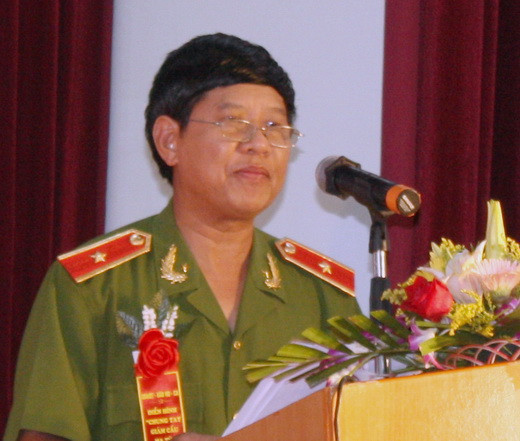 Thiếu tướng Vũ Hùng Vương. Ảnh, gdtd.vn