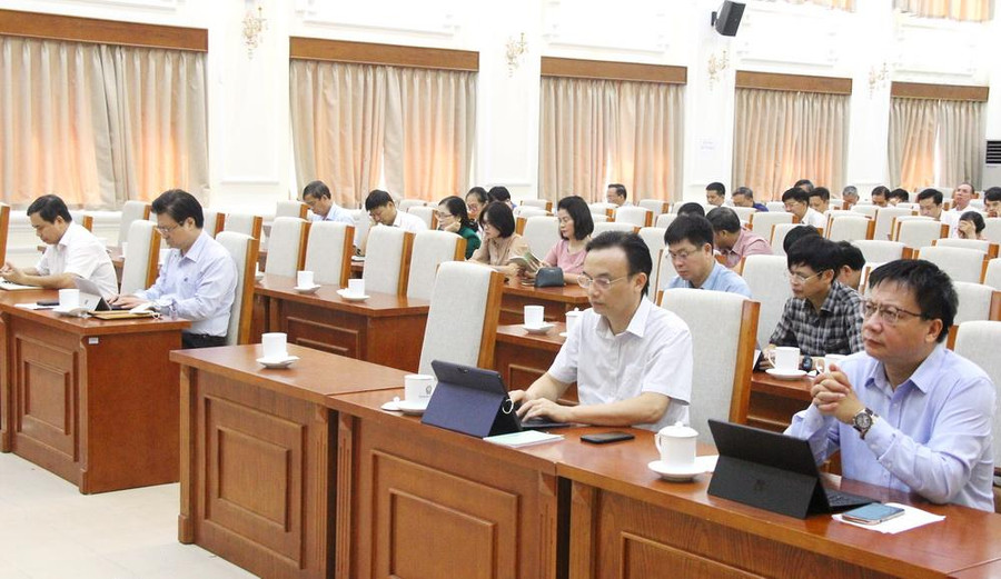Hội nghị nghiên cứu, học tập, quán triệt Nghị quyết Hội nghị lần thứ năm Ban Chấp hành Trung ương Đảng khóa XIII tại điểm cầu Bộ GD&amp;ĐT