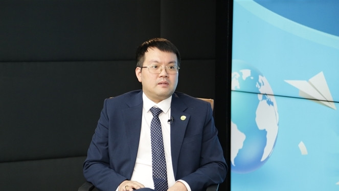 TS Nguyễn Quang Thuận trao đổi tại chương trình toạ đàm "Chương trình liên kết đào tạo với nước ngoài: Học và cấp bằng như thế nào?" do Báo Đại biểu Nhân dân tổ chức. Ảnh: Xuân Tùng. TS Nguyễn Quang Thuận trao đổi tại chương trình toạ đàm "Chương trình liên kết đào tạo với nước ngoài: Học và cấp bằng như thế nào?" do Báo Đại biểu Nhân dân tổ chức. Ảnh: Xuân Tùng.