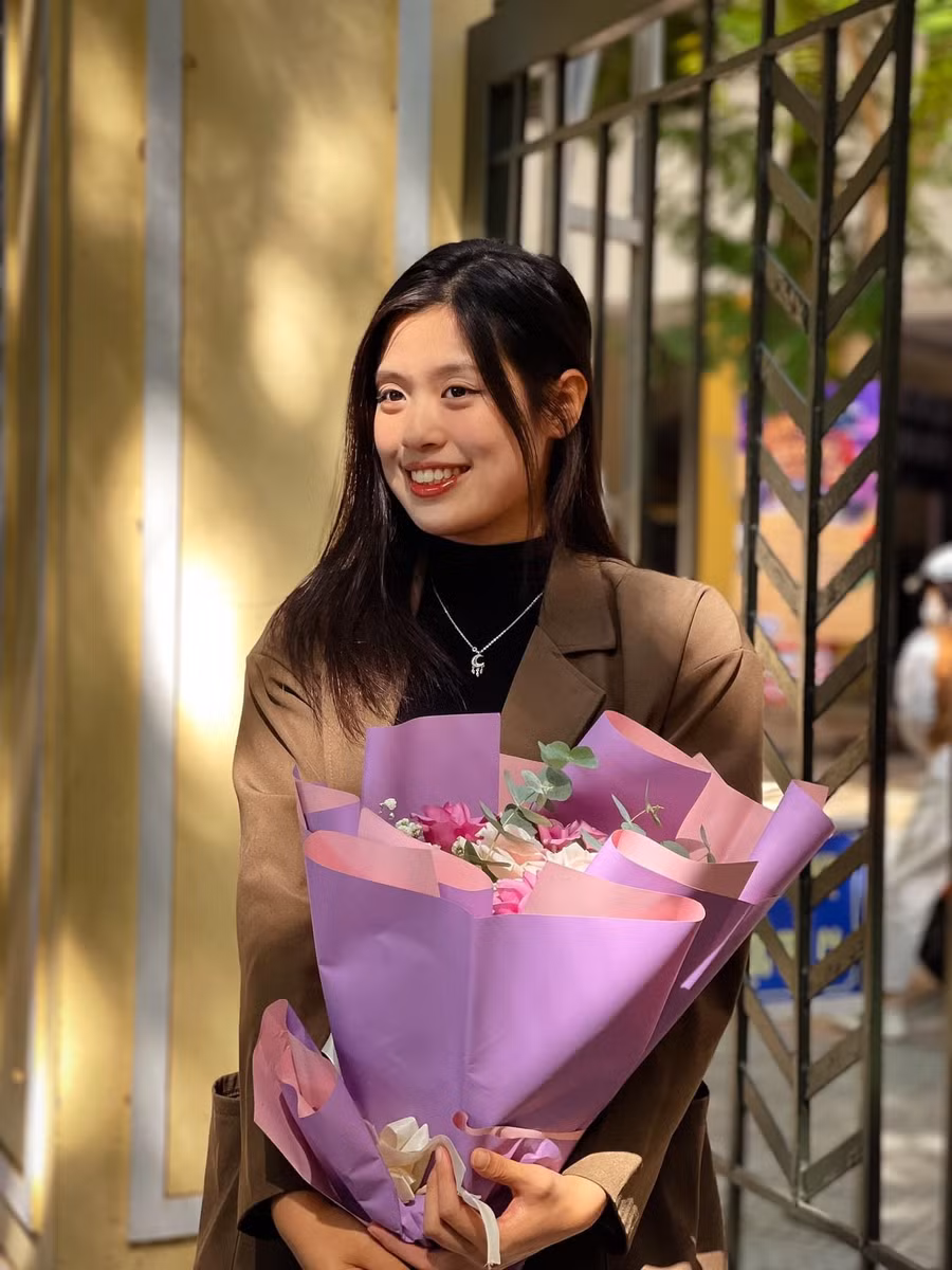 Nguyễn Phương Nguyên dự định sẽ tiếp tục học cao học ngành Ngôn ngữ Anh của Trường ĐH Mở Hà Nội.