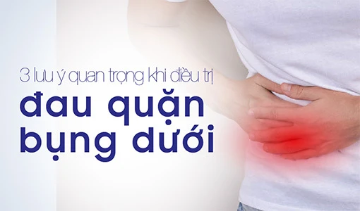 Đau quặn bụng dưới do viêm đại tràng khiến người bệnh khổ sở