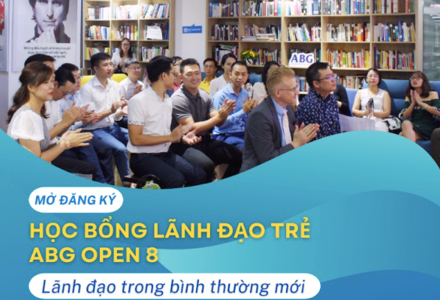 Học bổng năm 2022 sẽ thực hiện cho 4 chương trình đào tạo lãnh đạo trẻ.