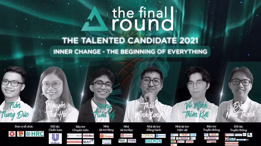 Những ứng viên tài năng lộ diện trong vòng chung kết.