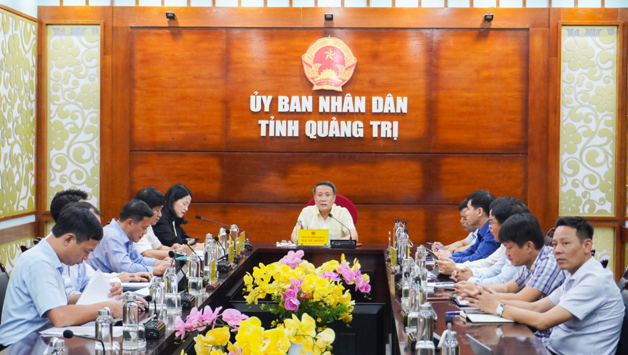 Lãnh đạo tỉnh Quảng Trị họp trực tuyến với Công ty Điện lực quốc tế Thái Lan (EGATi) về dự án Nhà máy Nhiệt điện Quảng Trị.