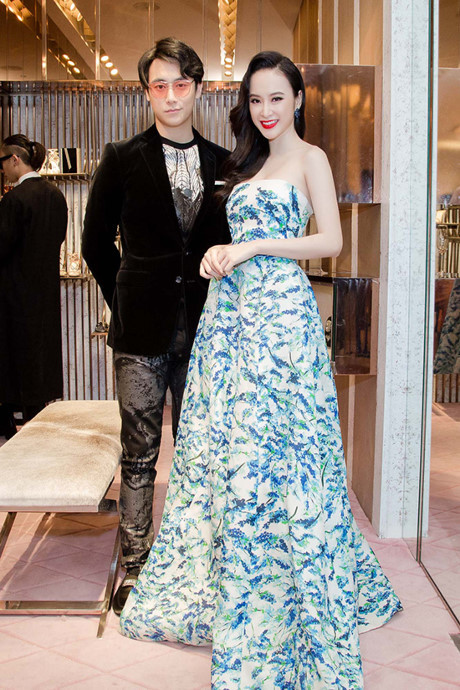 Angela Phương Trinh như Bạch Tuyết bên Rocker Nguyễn - Ảnh 4 Angela Phuong Trinh nhu Bach Tuyet ben Rocker Nguyen - Anh 4
