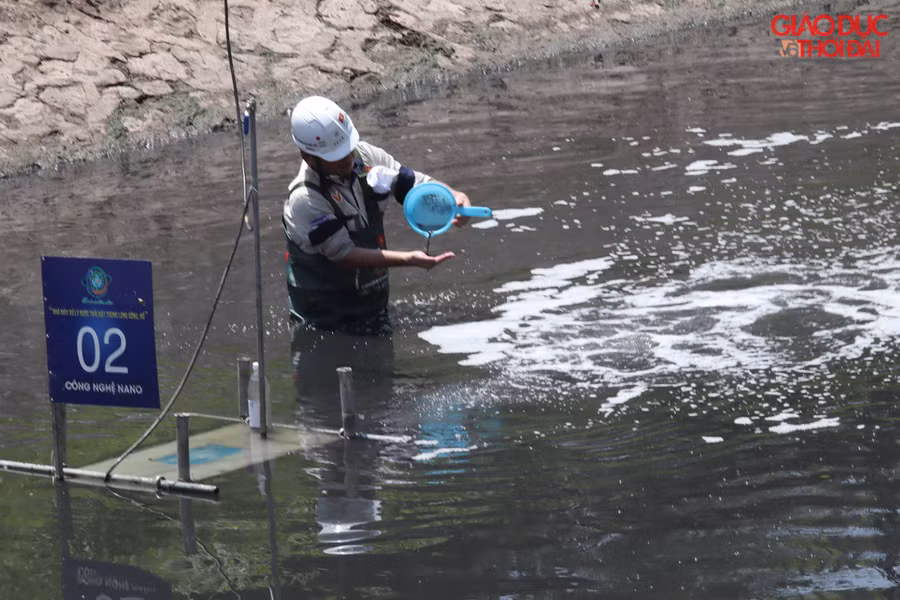 Chuyên gia Nhật báo cáo Thủ tướng lùi 2 tháng công bố thử nghiệm sông Tô Lịch