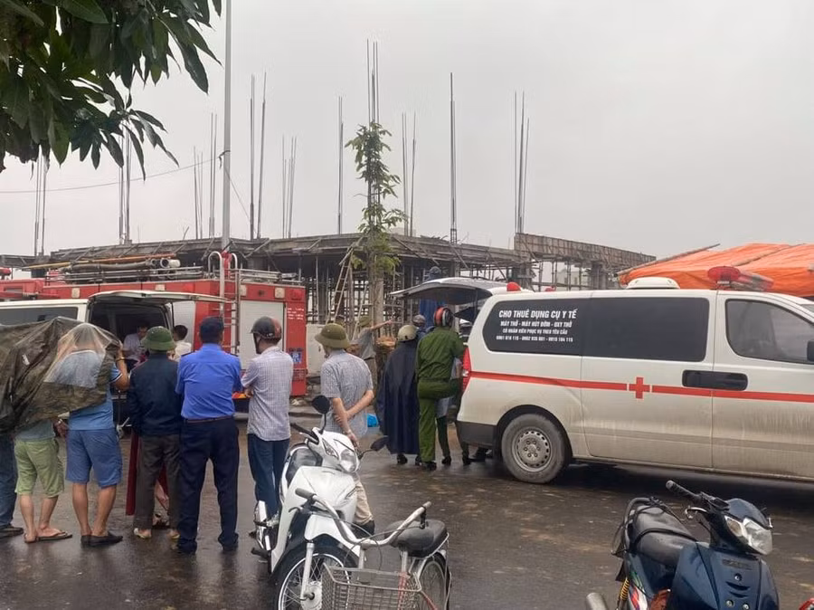 Bắc Ninh: Sập giàn giáo công trình, 2 công nhân thiệt mạng ảnh 5