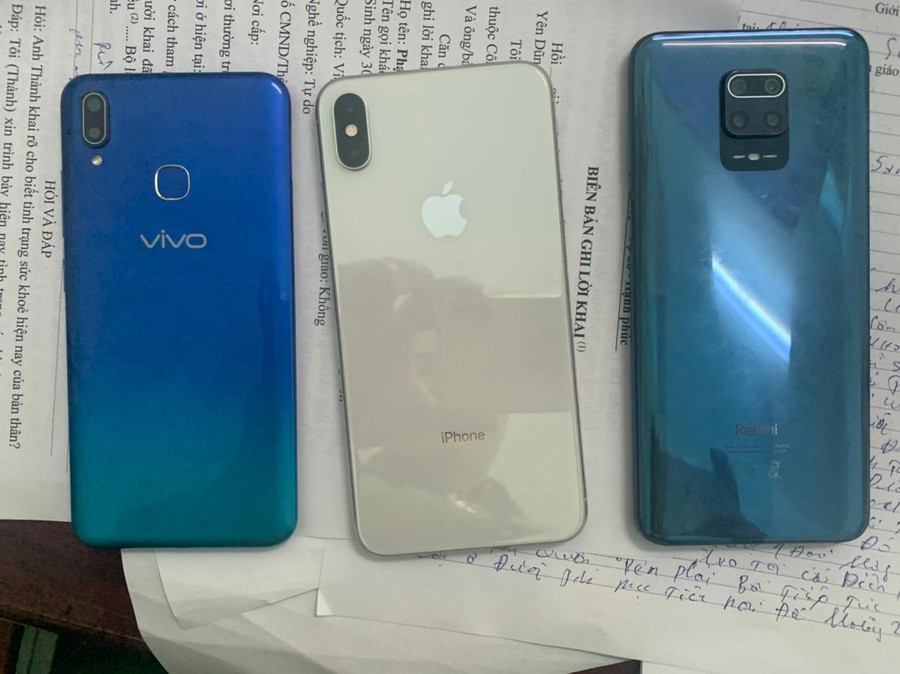 Tang vật của vụ án. Tang vật của vụ án.
