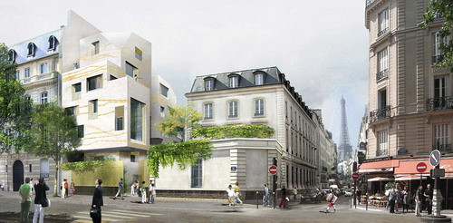 Paris, France: The city has started using cool architects to make public housing attractive within the city itself, rather than using the suburbs Read more: http://www.dailymail.co.uk/news/article-1354540/Tree-towers-Taiwan-mega-pyramid-Tokyo-Cities-future-here.html#ixzz1DKrvOINo