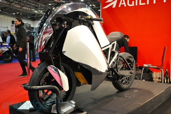 Xe máy thể thao chạy điện của Agility ảnh 2 Xe máy thể thao chạy điện của Agility ảnh 2
