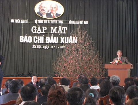 Gặp mặt báo chí đầu Xuân 2011