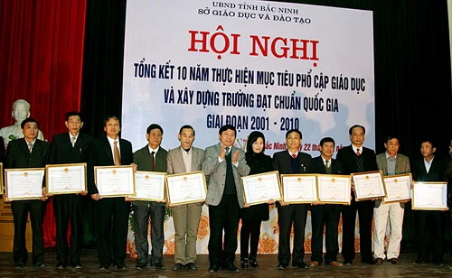 Bắc Ninh phấn đấu PCGD mầm non trẻ 5 tuổi vào năm 2012