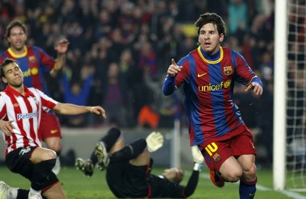 Messi toả sáng, Barca vững chắc ngôi đầu