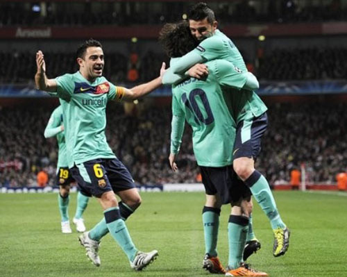 Bàn thắng sớm của David Villa