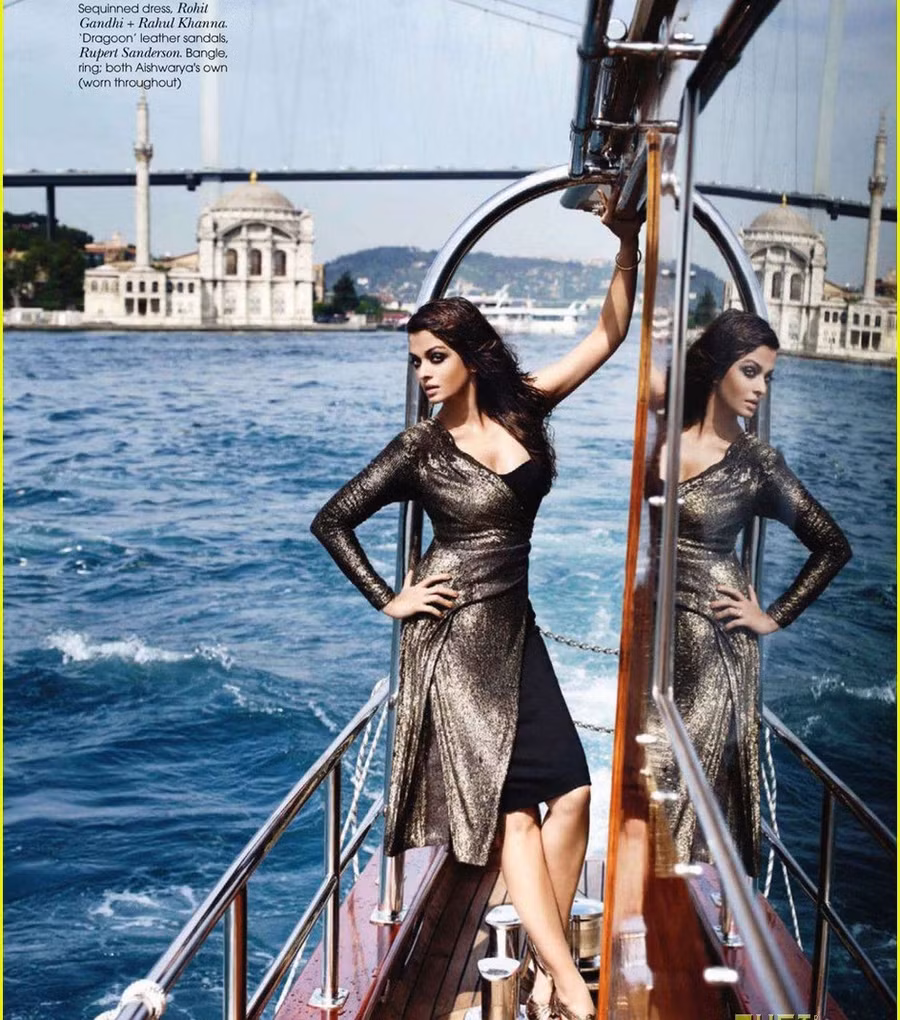 Cựu hoa hậu thế giới Aishwarya Rai tuyệt đẹp trên Vogue ảnh 3