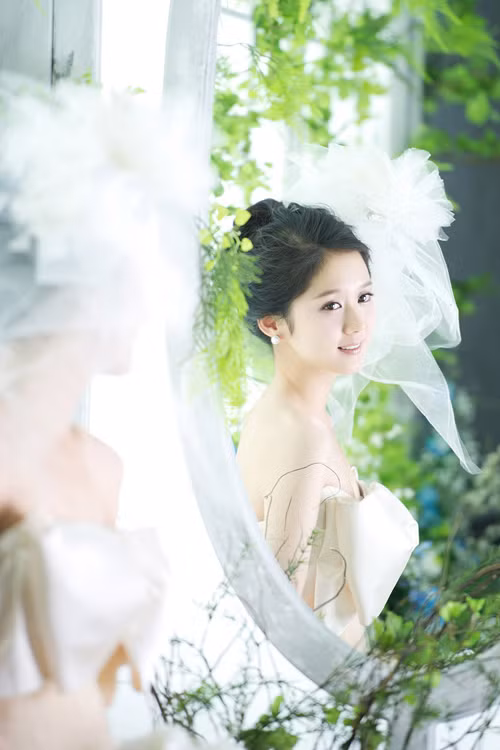 Jang Na Ra yêu kiều trong váy cưới ảnh 4