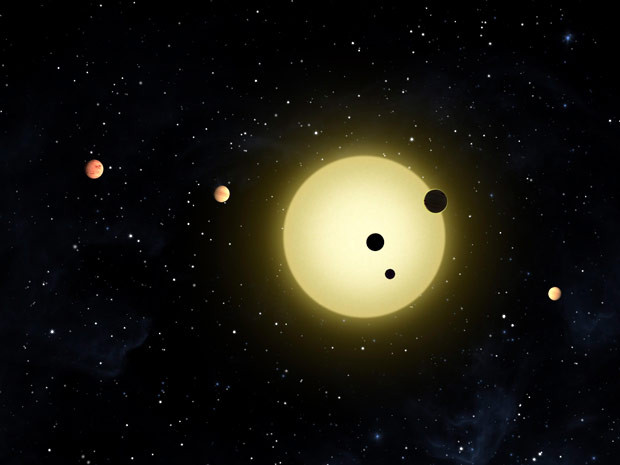 Astronomers have spotted a strange new solar system with small 