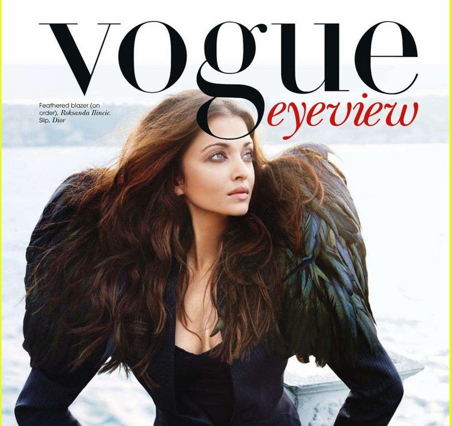 Cựu hoa hậu thế giới Aishwarya Rai tuyệt đẹp trên Vogue ảnh 2 Cựu hoa hậu thế giới Aishwarya Rai tuyệt đẹp trên Vogue ảnh 2
