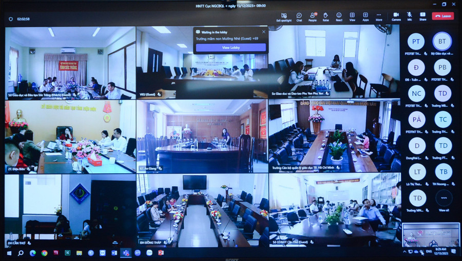 Hội nghị được tổ chức trực tiếp kết hợp trực tuyến. Hội nghị được tổ chức trực tiếp kết hợp trực tuyến.