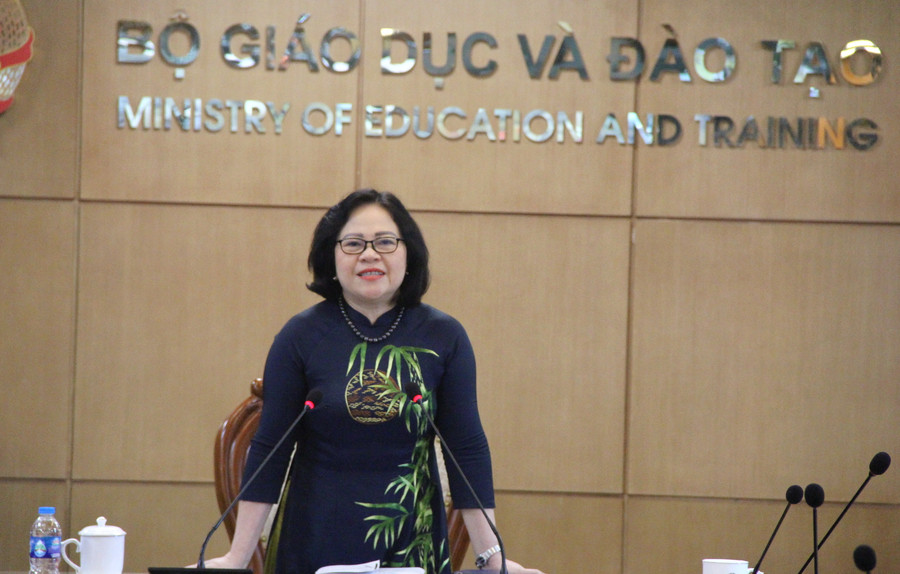 Thứ trưởng Ngô Thị Minh kết luận hội nghị. Thứ trưởng Ngô Thị Minh kết luận hội nghị.